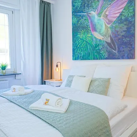 펜션 Luxus Bungalow Sehr Zentral Garten Parkplatz 오펜바흐
